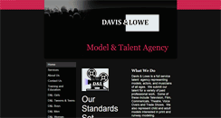 Desktop Screenshot of davisandlowetalent.com